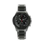 Peugeot Men's Tungsten & Ceramic Chronograph Watch - Ps923, Black