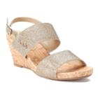 Croft & Barrow&reg; Aristocracy Women's Wedges, Size: Medium (7), Gold