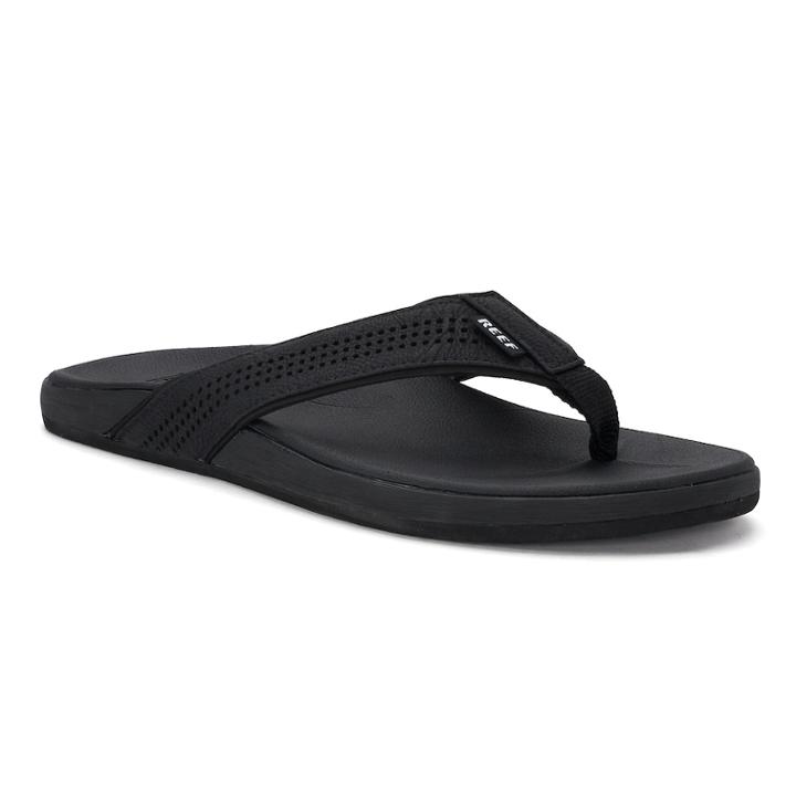 Reef Alliance Men's Flip Flop Sandals, Size: 12, Black