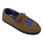 Men's Duke Blue Devils Microsuede Moccasins, Size: 8, Brown