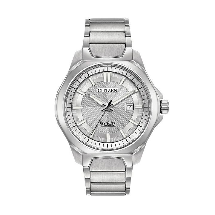 Citizen Eco-drive Men's Ti + Ip Super Titanium Watch - Aw1540-88a, Grey
