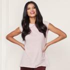 Lc Lauren Conrad Runway Collection Embellished Collar Top - Women's, Size: Medium, Light Pink