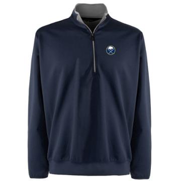 Men's Buffalo Sabres 1/4-zip Leader Pullover, Size: Medium, Blue