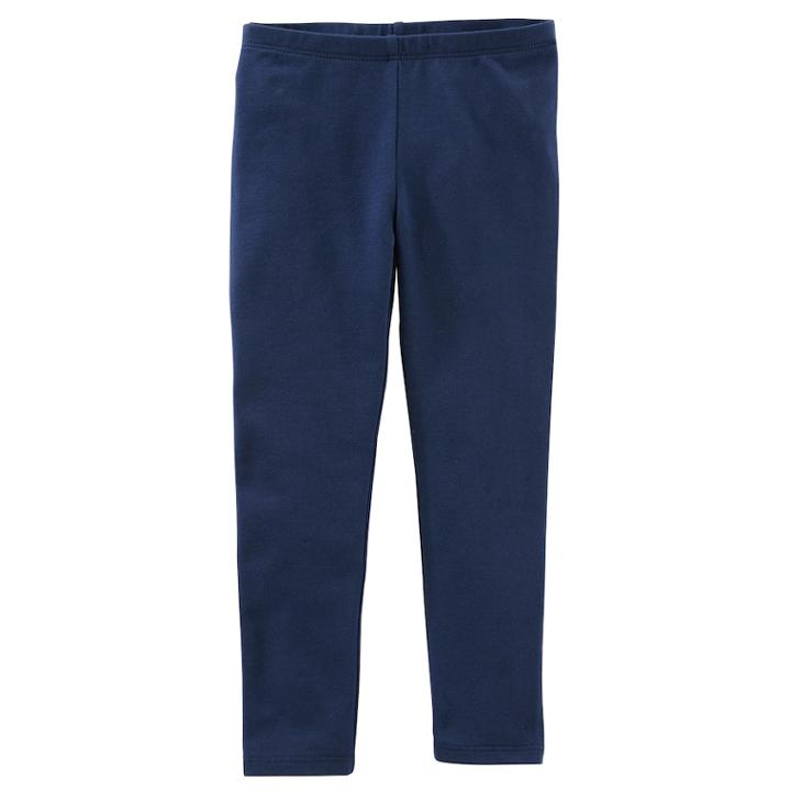 Girls 4-12 Oshkosh B'gosh&reg; Indigo Leggings, Size: 7, Med Blue