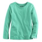 Girls 4-10 Jumping Beans&reg; Long-sleeved Tee, Size: 8, Turquoise/blue (turq/aqua)