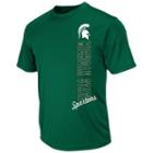 Men's Campus Heritage Michigan State Spartans Rushing Ii Tee, Size: Xxl, Dark Green