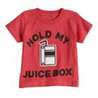 Boys & Girls 4-7x Dad & Me Juice Box Graphic Tee, Size: 7, Med Pink