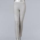 Simply Vera Vera Wang Denim Moto Skimmer Leggings, Women's, Size: Medium, Grey Other
