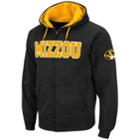 Men's Missouri Tigers Full-zip Fleece Hoodie, Size: Large, Silver