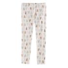 Girls 4-10 Jumping Beans&reg; Long Embellished Leggings, Size: 6, White