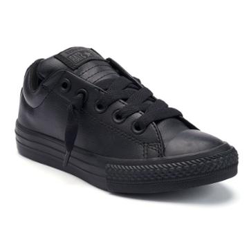 Kid's Converse Chuck Taylor All Star Street Sneakers, Size: 2, Black