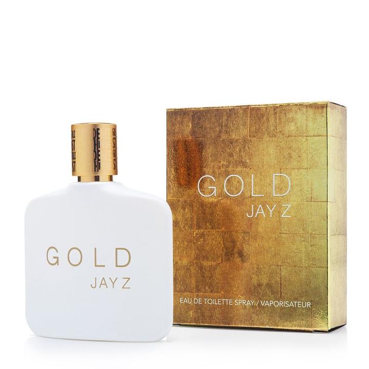 Jay Z Gold Men's Cologne, Multicolor