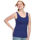 Maternity A:glow Popover Nursing Tank, Women's, Size: Xs Maternity, Drk Purple