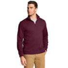 Men's Izod Advantage Sportflex Performance Stretch Fleece Quarter-zip Pullover, Size: Small, Drk Purple