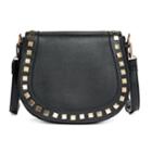 Olivia Miller Maddy Mini Saddle Crossbody Bag, Women's, Black