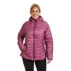 Plus Size Champion Hooded Puffer Jacket, Women's, Size: 2xl, Pink