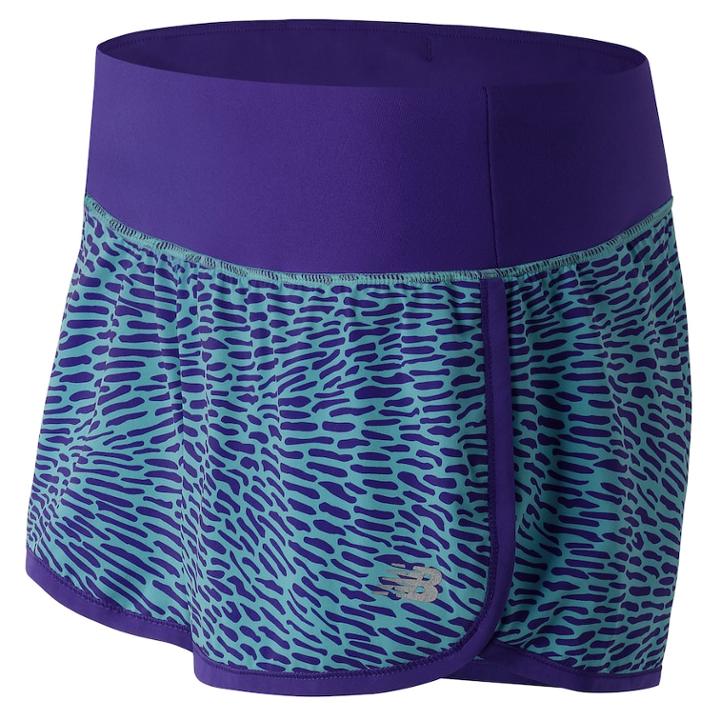 Women's New Balance Impact Running Shorts, Size: Xl, Purple