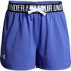 Girls 7-16 Under Armour Play Up Shorts, Size: Large, Lt Purple