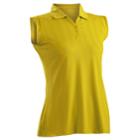 Plus Size Nancy Lopez Grace Sleeveless Golf Polo, Women's, Size: 2xl, Gold