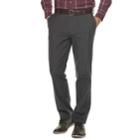 Men's Dockers&reg; Signature Khaki Lux Straight-fit Stretch Pants D2, Size: 40x30, Grey