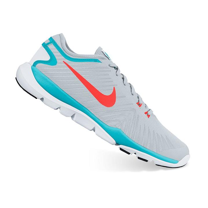 Nike Flex Supreme Tr 4 Women's Cross Trainers, Size: 8.5, Light Grey