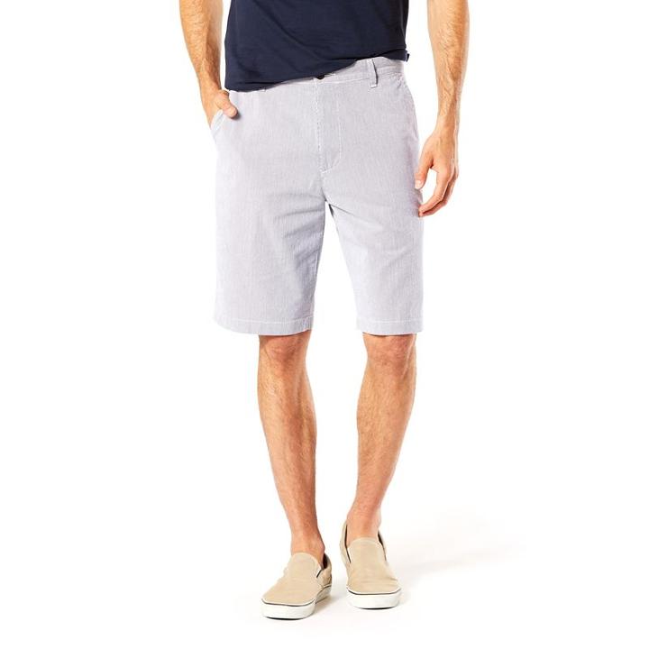 Men's Dockers D3 Classic-fit The Perfect Shorts, Size: 29, Dark Blue
