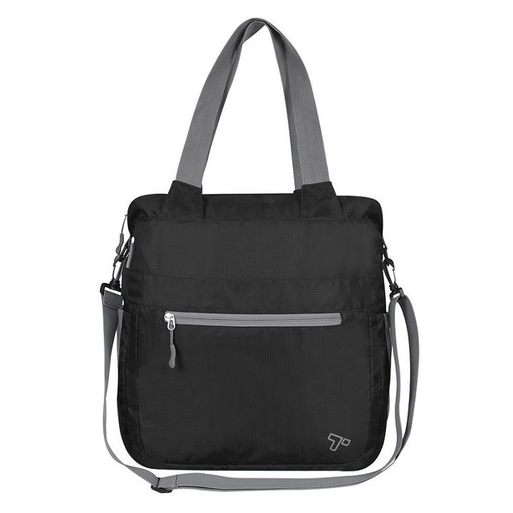 Travelon Packable Crossbody Bag, Adult Unisex, Black