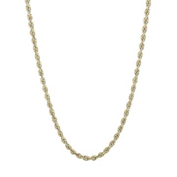 Everlasting Gold 14k Gold Rope Chain Necklace - 24-in, Women's, Size: 24, Yellow