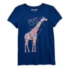 Girls 7-16 & Plus Size Mudd&reg; Graphic Tee, Size: 10, Blue