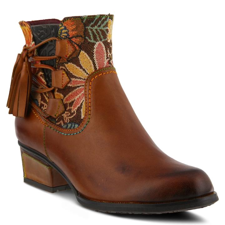 L'artiste By Spring Step Live Women's Ankle Boots, Size: 38, Med Brown