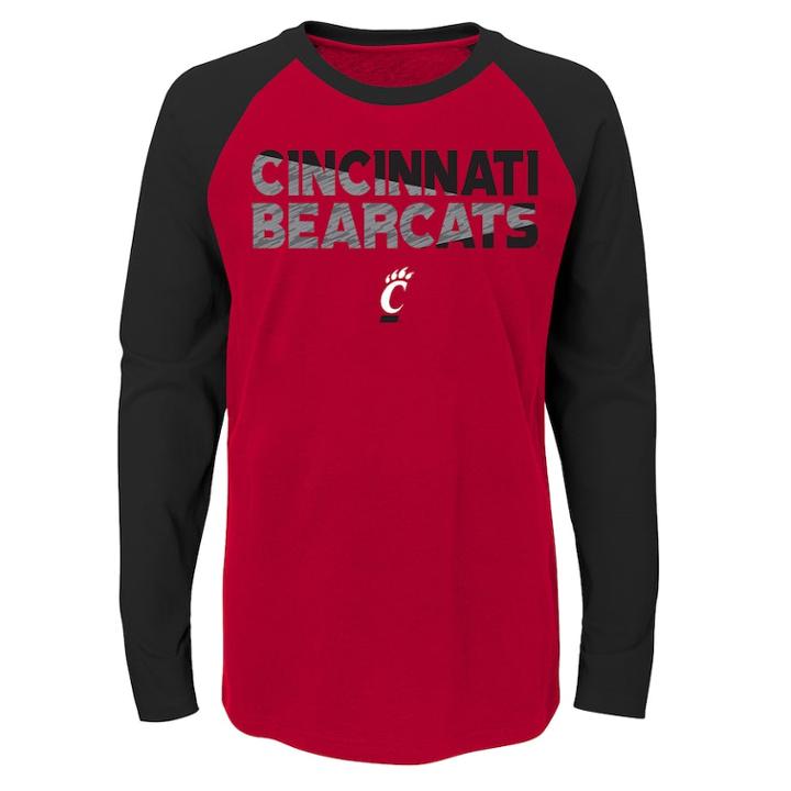 Boys 4-18 Cincinnati Bearcats Flux Tee, Size: 12-14, Dark Red