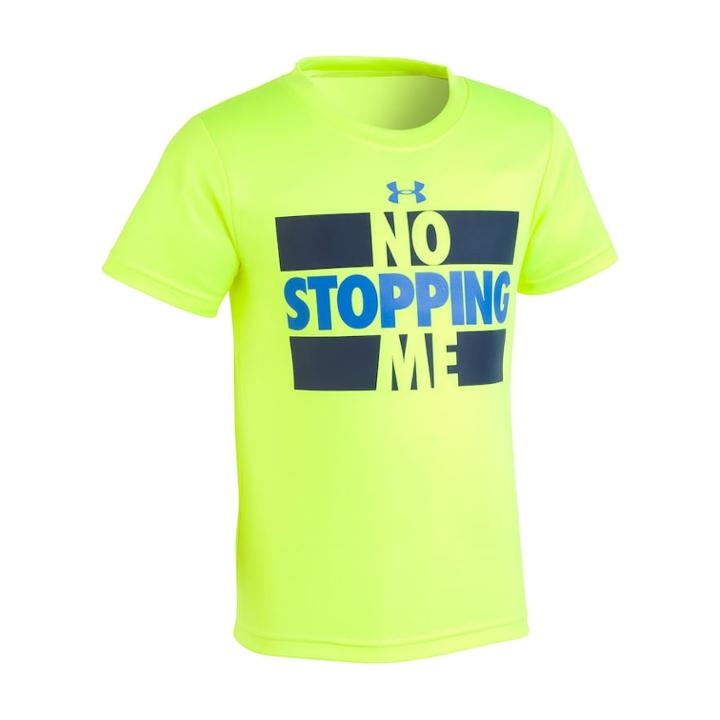Toddler Boy Under Armour No Stopping Me Graphic Tee, Size: 4t, Brt Yellow