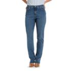 Petite Lee Relaxed Fit Straight Leg Jeans, Women's, Size: 8p - Short, Dark Blue