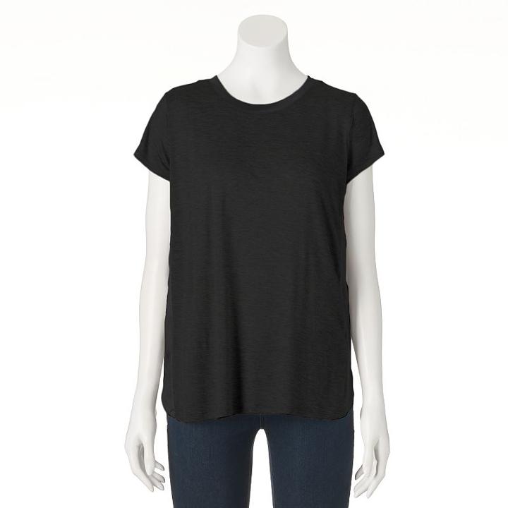 Women's Juicy Couture Graphic Tee, Size: Small, Black