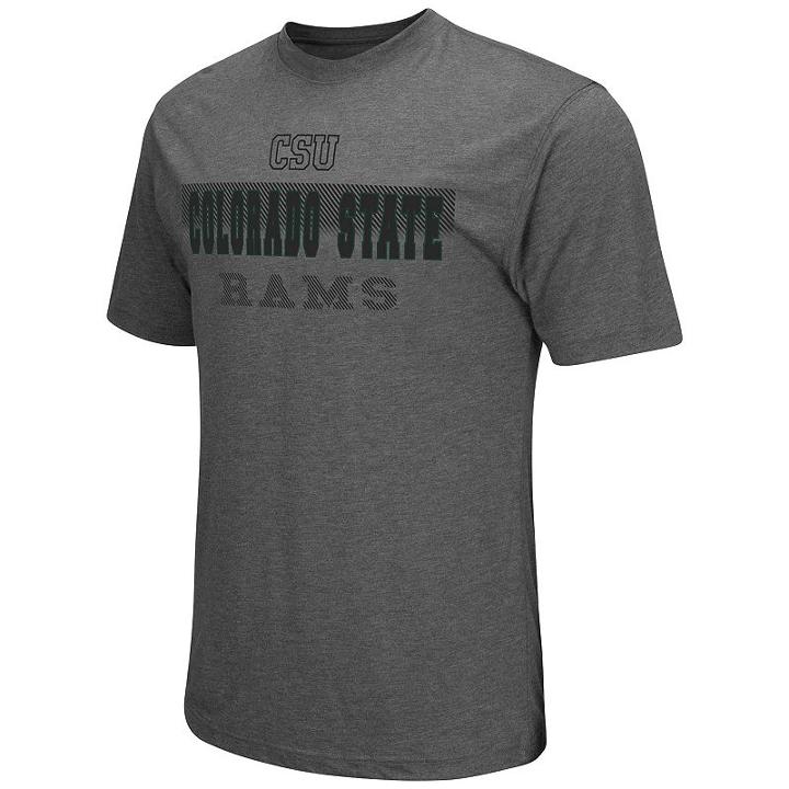 Men's Colosseum Colorado State Rams Prism Tee, Size: Large, Med Green