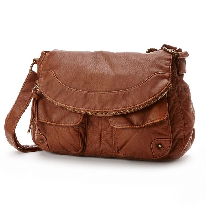 Sonoma Goods For Life&trade; Flap Crossbody Bag, Women's, Red/coppr (rust/coppr)