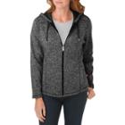 Women's Dickies Hooded Sweater Jacket, Size: Medium, Oxford