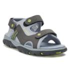 Columbia Castlerock Boys' Waterproof Sandals, Size: 3, Med Grey