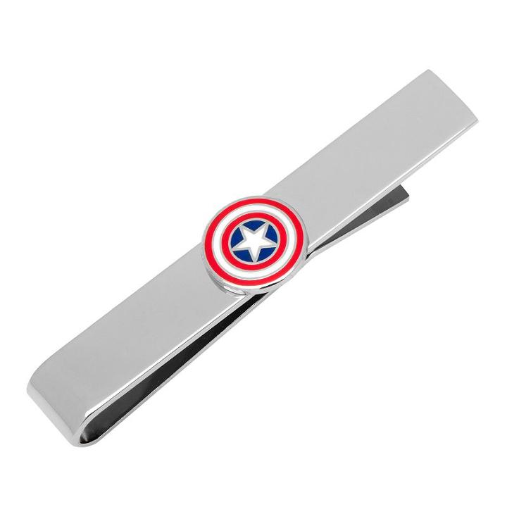Marvel Captain America Shield Tie Bar, Men's, Multicolor