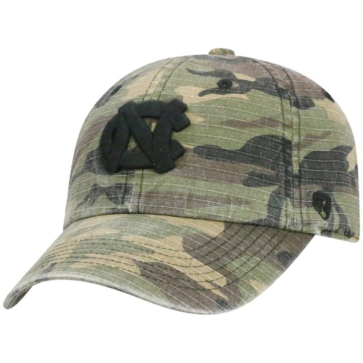 Adult Top Of The World North Carolina Tar Heels Hero Adjustable Cap, Men's, Green