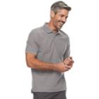 Men's Croft & Barrow&reg; Polo, Size: Small, Med Grey