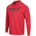 Men's Campus Heritage Louisville Cardinals Hooded Tee, Size: Xxl, Dark Red