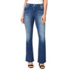 Women's Angels Ever Luxe Mini Bootcut Jeans, Size: 8, Blue
