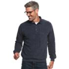 Men's Safe Harbor Classic-fit Banded-bottom Polo, Size: Large, Blue (navy)