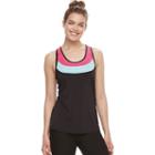 Women's Fila Sport&reg; Mesh Yoke Racerback Tank, Size: Small, Black