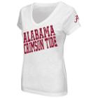 Juniors' Campus Heritage Alabama Crimson Tide Shoutout V-neck Tee, Women's, Size: Medium, Dark Red