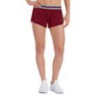 Women's Champion Reversible Mesh Jersey Shorts, Size: Xl, Dark Red
