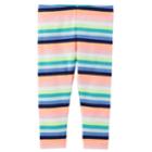 Girls 4-6x Carter's Colorful Stripe Leggings, Size: 8, Blue (wash)