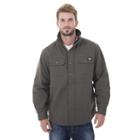 Men's Dickies Classic-fit Utility Shirt Jacket, Size: Large, Med Grey