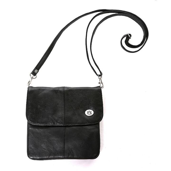 Auburn Tigers Leather Clutch Purse, Women's, Black